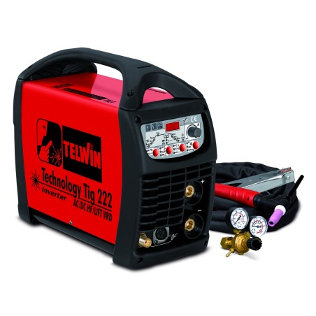 TIG HF welding machine TELWIN Technology 222 - AC/DC