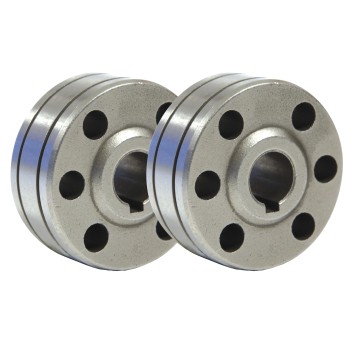 2 Type B drive rolls for steel wire MIG welding GYS welder