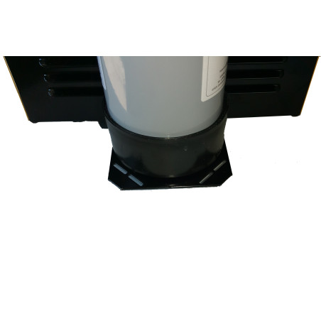 Support kit for disposable gas cylinder DECA