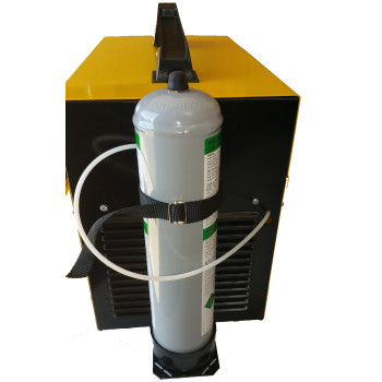 Support kit for disposable gas cylinder DECA