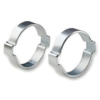 2 ear clamps for hose outer Ø 11/13 mm