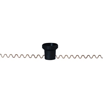 Magnetic support for corrugated wires