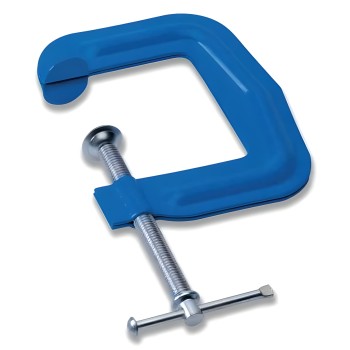 C-shaped steel sheet metal clamp
