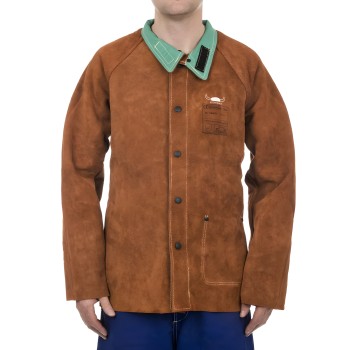 Men's welder jacket Lava Brown Weldas