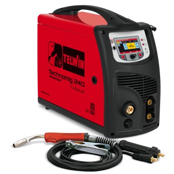 TELWIN - DUAL 240 WAVE Synergic | MIG MAG semi-automatic welder