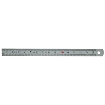 Stainless steel ruler 150 mm