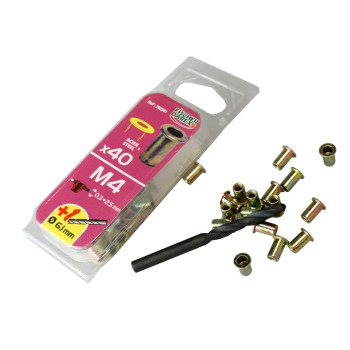 40 Rivet nuts