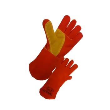 Pair of Lucifer gloves with long cuff