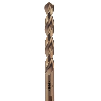 XTURBO steel drill bit with centering tip