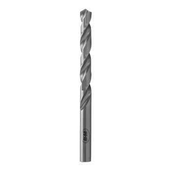 HSS ground steel drill bit with cylindrical shank