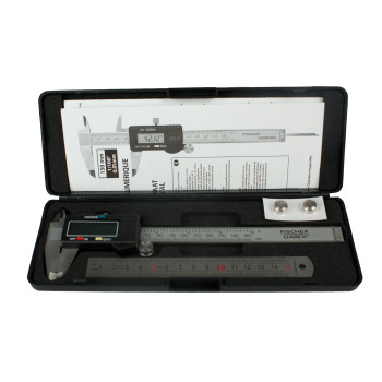 Polished steel caliper