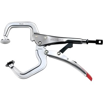 Wide-opening locking pliers