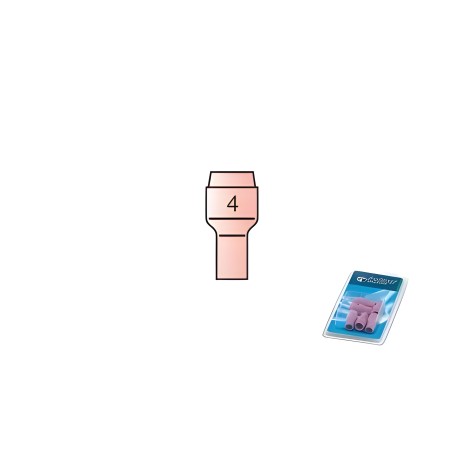 Pack of 10 ceramic nozzles for 110A Tig torch TC0012P