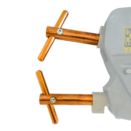 2 right arms 120 mm + 2 tilted electrodes Ø 12 mm Modular 230 and 400 Telwin