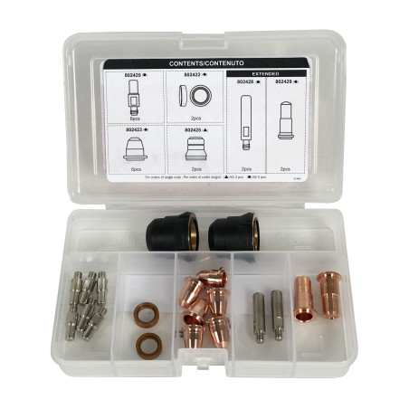 Consumable kit for Telwin 41 XT plasma cutter