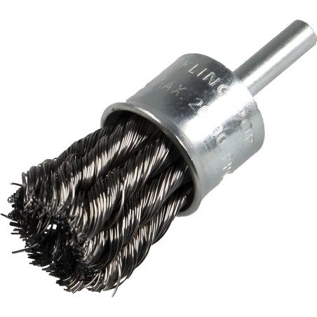 KLINGSPOR - Stem-mounted pencil brush, crimped wire BPS 600W