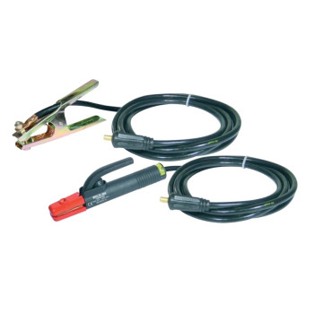 LINCOLN - Kit 35 C 50 accessories electrode holder + earth clamp Lincoln