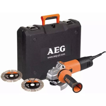 AEG - 125 MM 1200 W AEG angle grinder in case WS12-125 SK