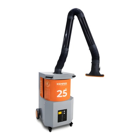 KEMPER - Welding fume extractor Smartfil with articulated suction arm - Welding fume extractor