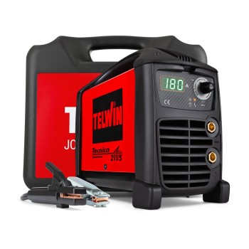 TELWIN - MMA Inverter Welding Machine Tecnica 211/S digital adjustment