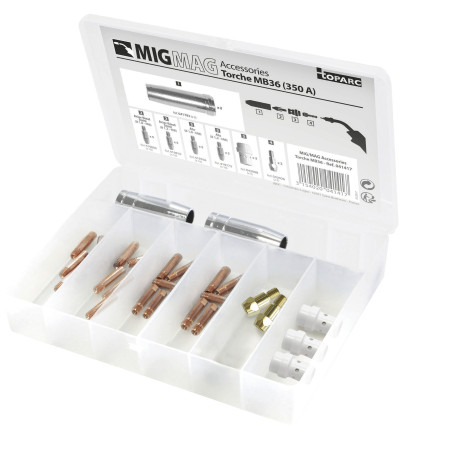 Accessory kit for MIG torch MB 36 350A