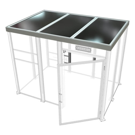Roof module for 3x3m laser enclosure