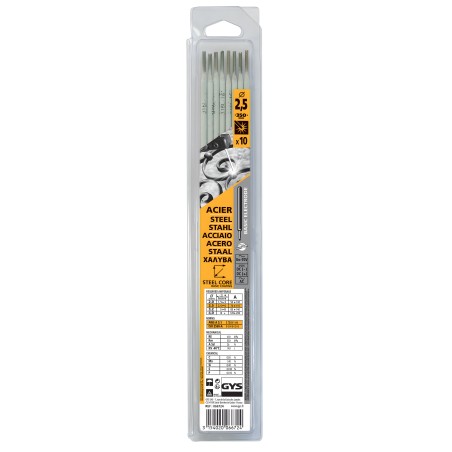 Pack of 10 basic electrodes L350 Ø 2.5 mm GYS