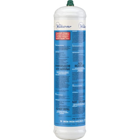 Oxygen cylinder (non-refillable) - 110 l