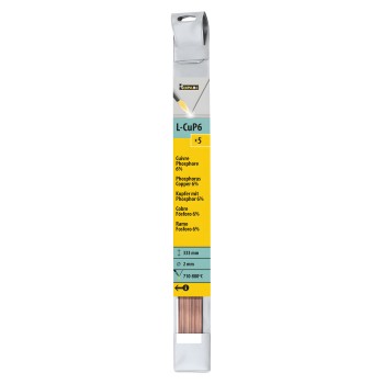 5 phosphor copper 6% rods Ø2.0 (L.333mm)