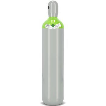Refillable pure argon welding gas cylinder - B20 - 4.3m³