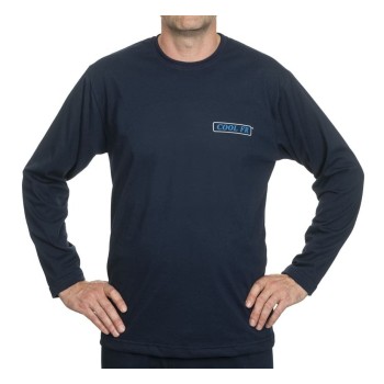 Flame-resistant long-sleeve T-shirt