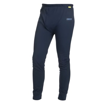Long trousers, flame-resistant undergarment