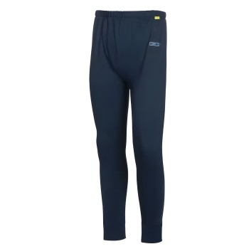 Long trousers, flame-resistant undergarment