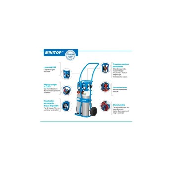 Air Liquide l MINITOP oxy-acetylene station + torch