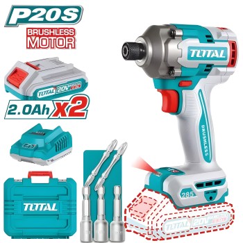 1/4'' Brushless Battery Impact Driver TIRLI2028E | 20 V