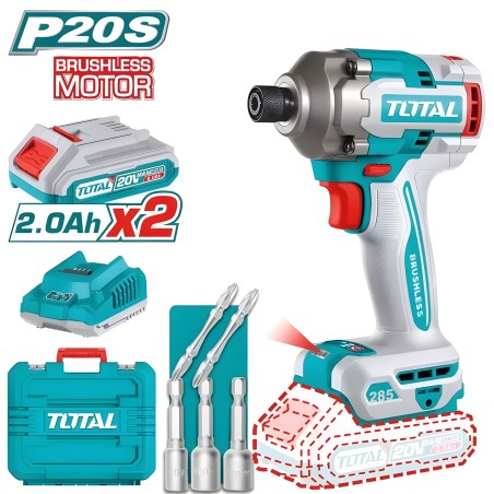 1/4'' Brushless Battery Impact Driver TIRLI2028E | 20 V