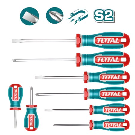 Set of 8 screwdrivers TKSDS0826
