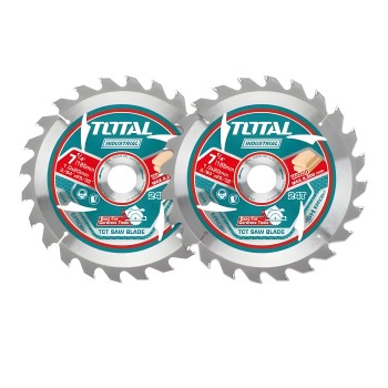 Set of 2 ultra-thin saw blades TAC2331 | Ø185 mm
