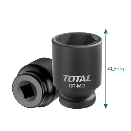 Set of 10 Sockets 1/2''  THISTD12101 | CrMo - Chrome-Molybdenum