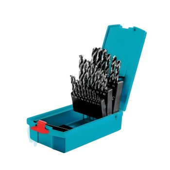 Set of 25 drill bits for metal TACSD0251 | HSS