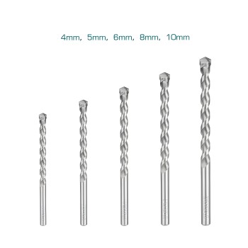 Set of 5 drill bits for porcelain TACSD7156 | HSS
