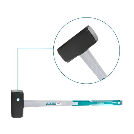 Demolition sledgehammer  THT720 | 5000 g | Fiber handle