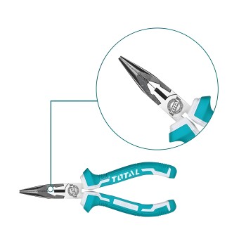 Flat-nose pliers  THT220 | 160 mm | Chrome-vanadium (Cr-V)