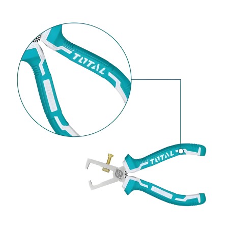 Wire stripping pliers  THT25616 | 160 mm | Chrome-vanadium (Cr-V)