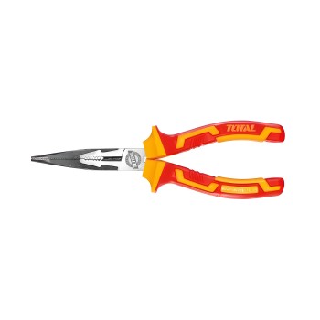 Insulated long flat-nose pliers  THTIP23 | 200 mm | Chrome-vanadium (Cr-V)
