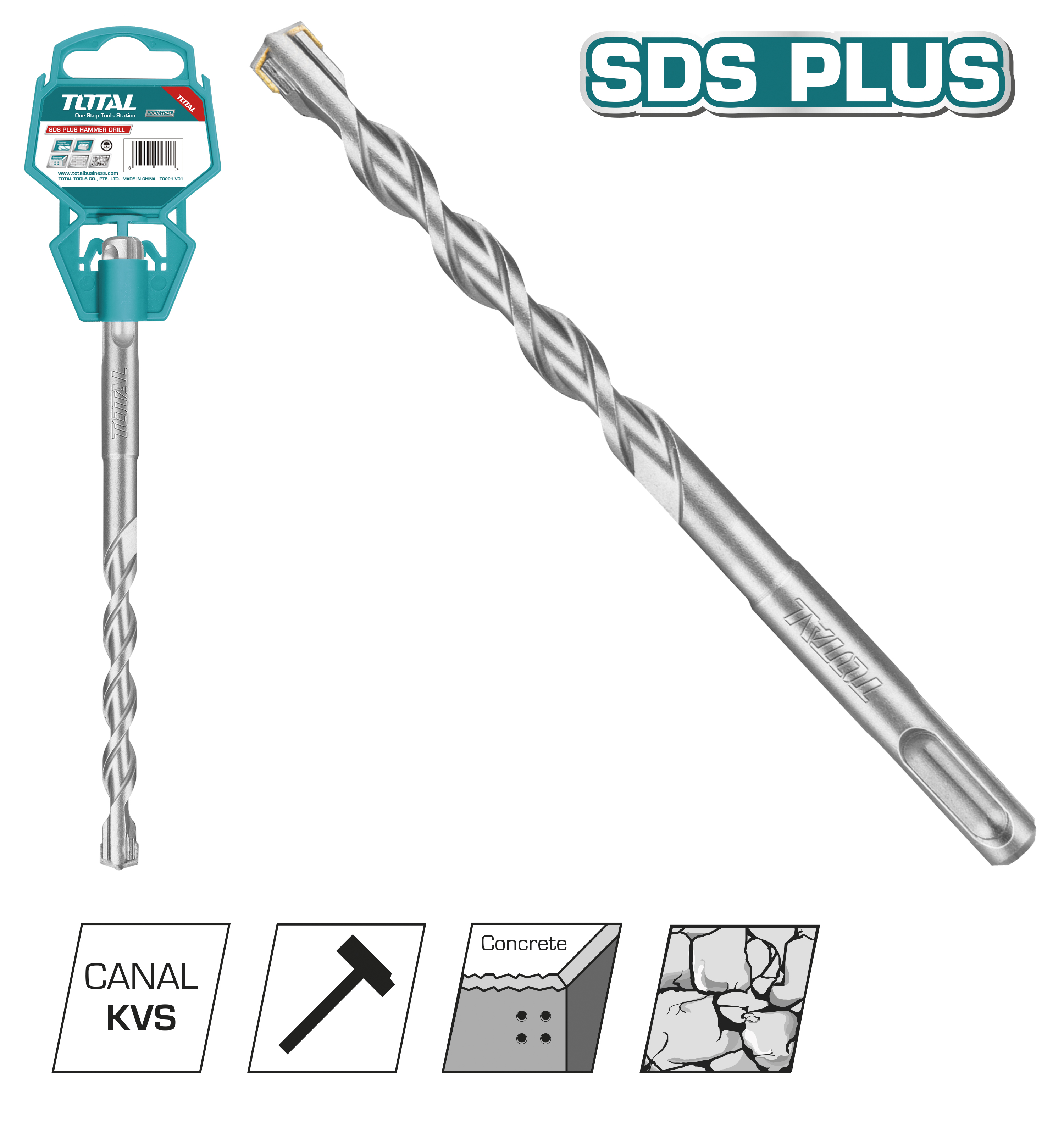 SDS Plus Drill Bit TAC31 | Ø14 x 310 mm | SDS Plus