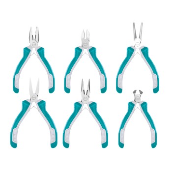 Set of 6 mini pliers THT1K0511 | 115 mm