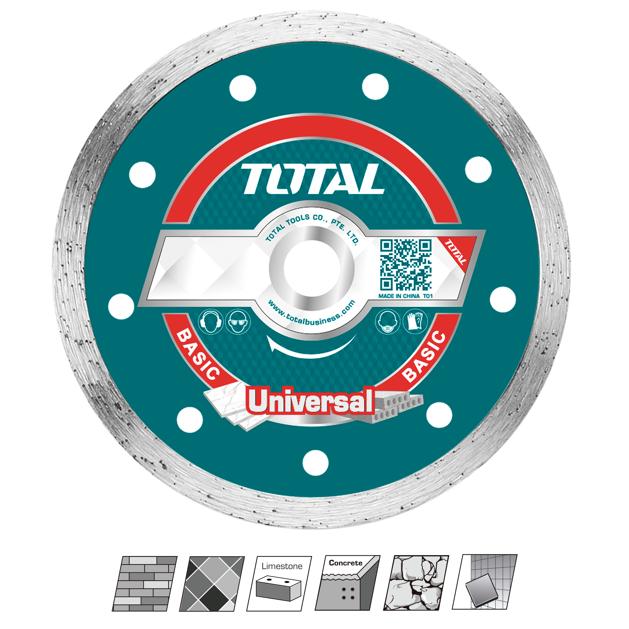 Ceramic diamond disc TAC212 | Ø230 mm | Diamond