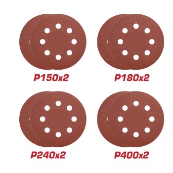 Velcro abrasive disc set TDWS7501-73 | Ø180 mm