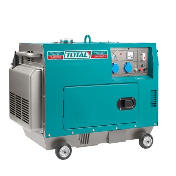 SOUNDPROOFED diesel GENERATOR 5.0 kW - Single-phase TP250001 | 5.0 kW